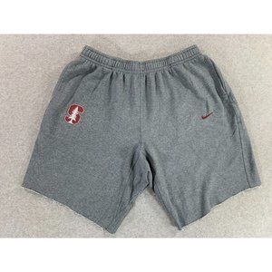 Stanford Cardinal Nike Authentic School Issue Athletic Shorts (Men's‎ XXL) Gray